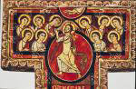 Crocifisso di San Damiano: l'Ascensione di Cristo verso la mano del Padre
